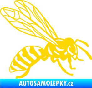 Samolepka Vosa 006 pravá jasně žlutá