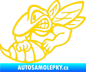 Samolepka Vosa levá jasně žlutá