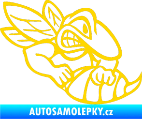 Samolepka Vosa pravá jasně žlutá