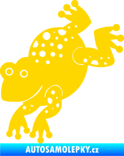 Samolepka Žába 009 levá jasně žlutá