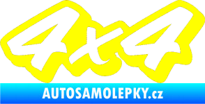 Samolepka 4x4 varianta 009 žlutá citron