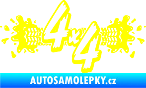 Samolepka 4x4 varianta 023 žlutá citron
