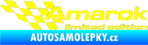 Samolepka Amarok limited edition levá žlutá citron