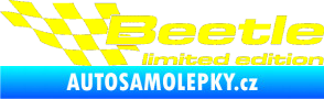 Samolepka Beetle limited edition levá žlutá citron