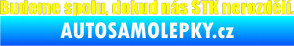 Samolepka Budeme spolu, dokud nás STK nerozdělí žlutá citron