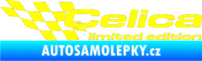 Samolepka Celica limited edition levá žlutá citron