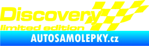 Samolepka Discovery limited edition pravá žlutá citron