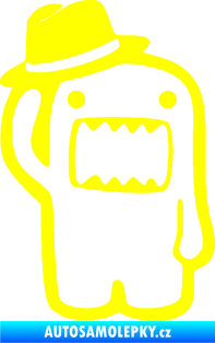 Samolepka Domo 007 levá gentleman žlutá citron