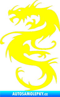Samolepka Dragon 047 levá žlutá citron