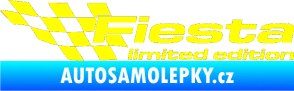 Samolepka Fiesta limited edition levá žlutá citron