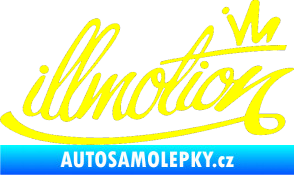 Samolepka Illmotion žlutá citron