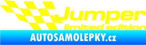 Samolepka Jumper limited edition levá žlutá citron