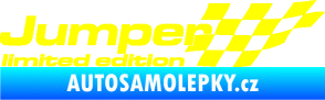 Samolepka Jumper limited edition pravá žlutá citron