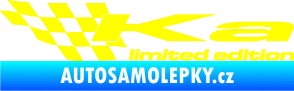 Samolepka Ka limited edition levá žlutá citron