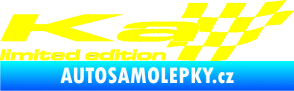 Samolepka Ka limited edition pravá žlutá citron