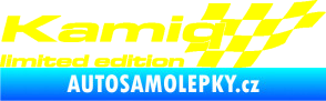 Samolepka Kamiq limited edition pravá žlutá citron