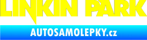 Samolepka Linkin Park 002 žlutá citron