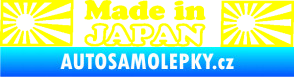 Samolepka Made in Japan 002 žlutá citron