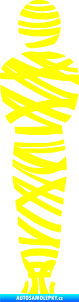 Samolepka Mumie 001 žlutá citron