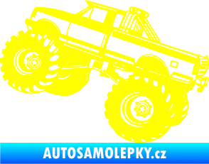 Samolepka Off Road 003 levá žlutá citron
