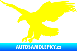 Samolepka Orel 013 levá žlutá citron