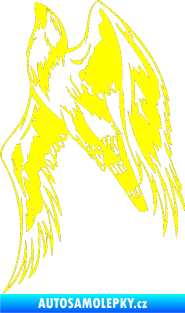 Samolepka Predators 011 levá žlutá citron