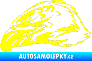 Samolepka Predators 015 levá žlutá citron