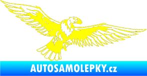 Samolepka Predators 028 pravá sup žlutá citron