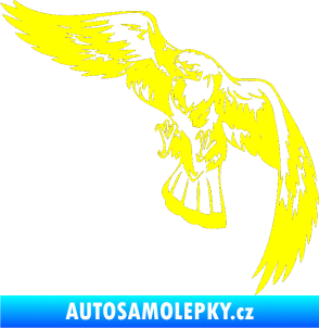 Samolepka Predators 041 levá žlutá citron