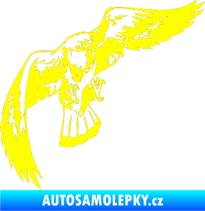 Samolepka Predators 041 pravá žlutá citron