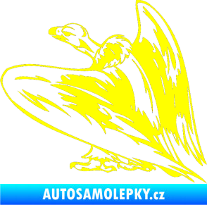 Samolepka Predators 042 levá sup žlutá citron