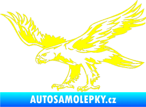 Samolepka Predators 043 levá žlutá citron