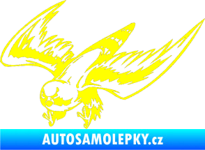 Samolepka Predators 056 levá žlutá citron