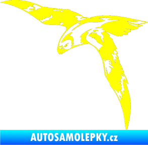 Samolepka Predators 062 levá žlutá citron