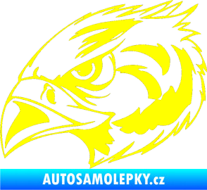 Samolepka Predators 084 levá žlutá citron