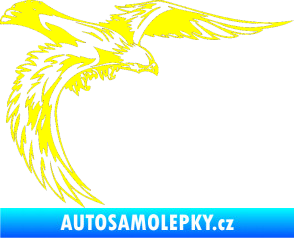Samolepka Predators 092 pravá žlutá citron