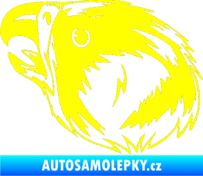 Samolepka Predators 095 levá žlutá citron