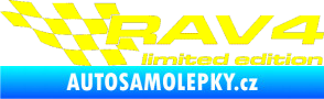 Samolepka RAV4 limited edition levá žlutá citron