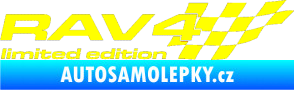 Samolepka RAV4 limited edition pravá žlutá citron