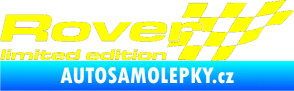 Samolepka Rover limited edition pravá žlutá citron