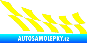 Samolepka Šachovnice 030 žlutá citron
