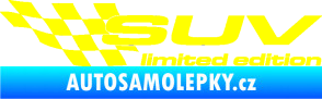Samolepka SUV limited edition levá žlutá citron