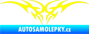 Samolepka Tetování 001 žlutá citron