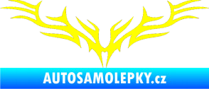 Samolepka Tetování 008 žlutá citron