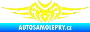 Samolepka Tetování 013 žlutá citron