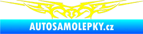 Samolepka Tetování 015 žlutá citron