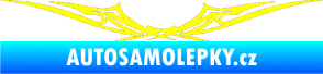 Samolepka Tetování 017 žlutá citron