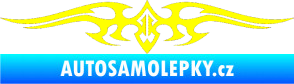 Samolepka Tetování 018 žlutá citron