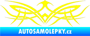 Samolepka Tetování 033 žlutá citron