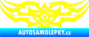 Samolepka Tetování 037 žlutá citron